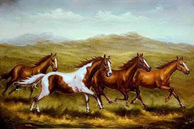 unknow artist Horses 05